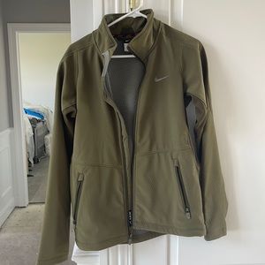 Nike small jacket lightweight green